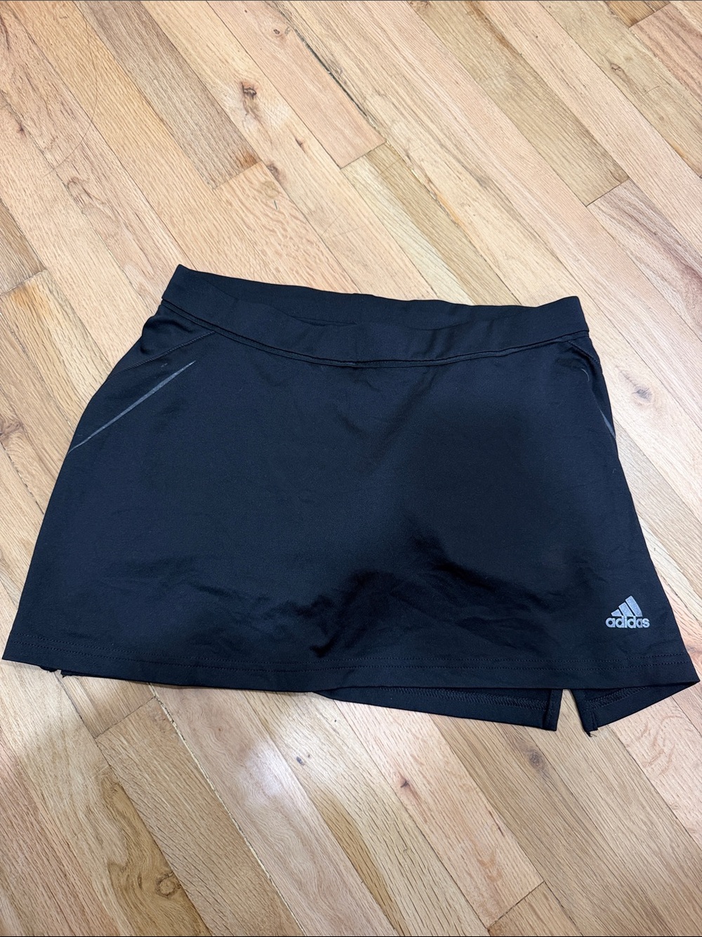 adidas Black Women’s Athletic Skort with Subtle Logo